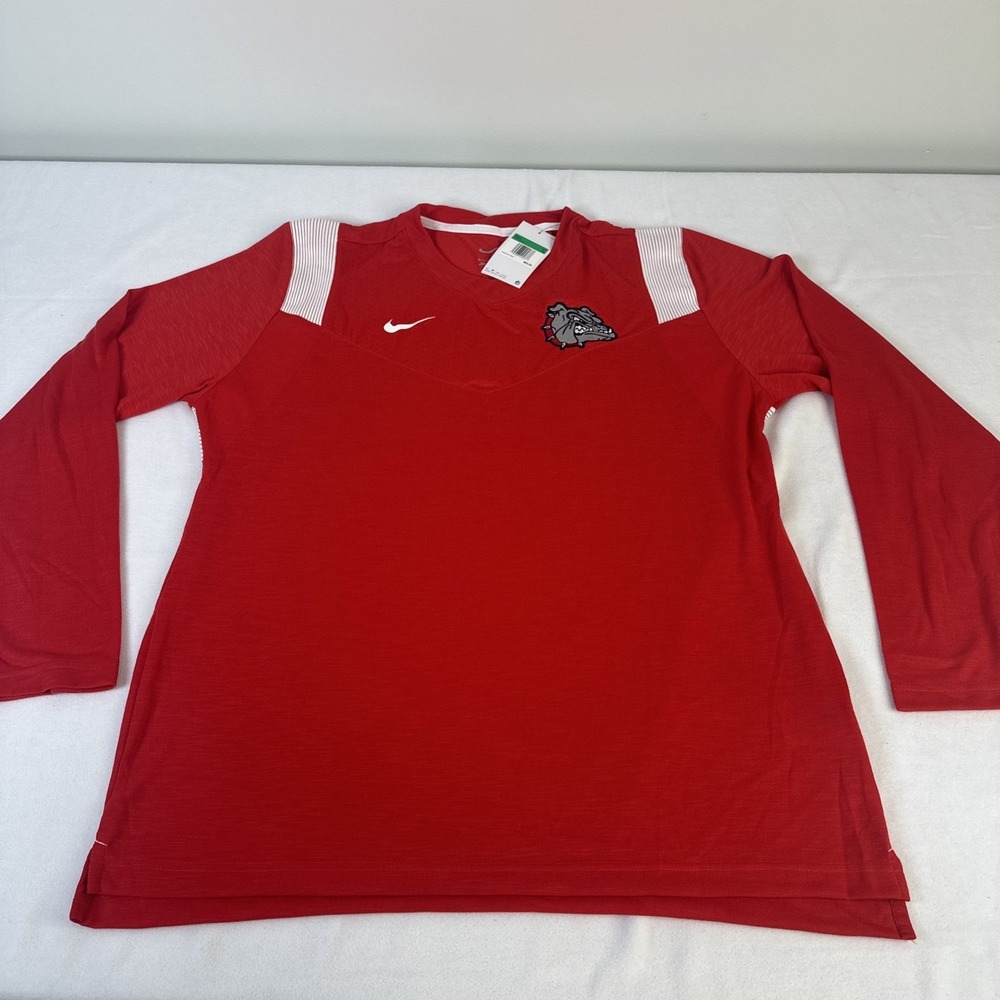 Nike Dri-Fit Georgia bulldogs Long Sleeve Shirt Red Size X-Large
